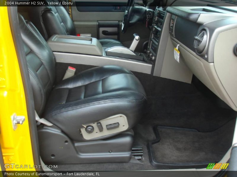 Yellow / Ebony 2004 Hummer H2 SUV
