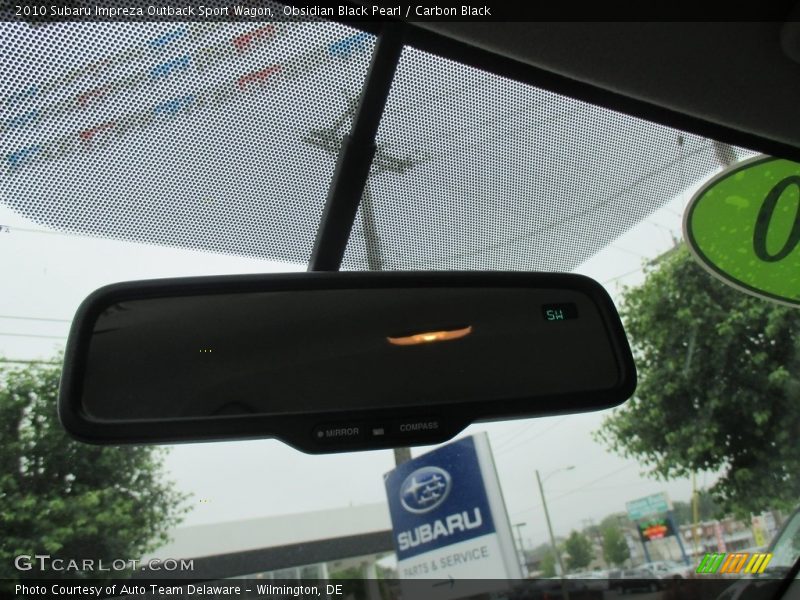 Obsidian Black Pearl / Carbon Black 2010 Subaru Impreza Outback Sport Wagon