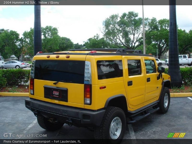 Yellow / Ebony 2004 Hummer H2 SUV