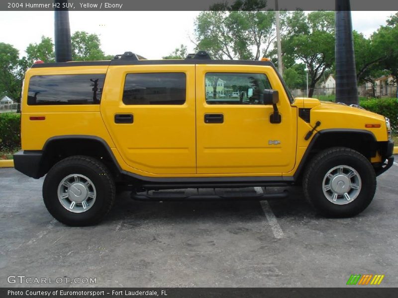 Yellow / Ebony 2004 Hummer H2 SUV