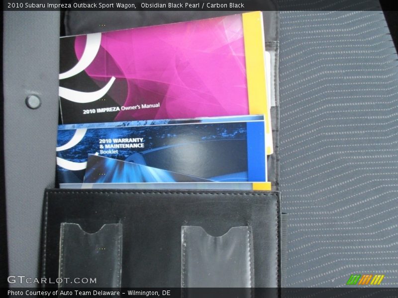 Obsidian Black Pearl / Carbon Black 2010 Subaru Impreza Outback Sport Wagon