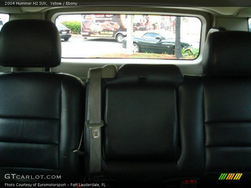 Yellow / Ebony 2004 Hummer H2 SUV