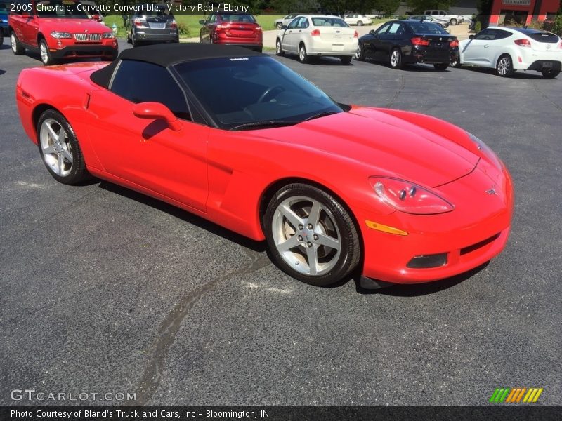 Victory Red / Ebony 2005 Chevrolet Corvette Convertible