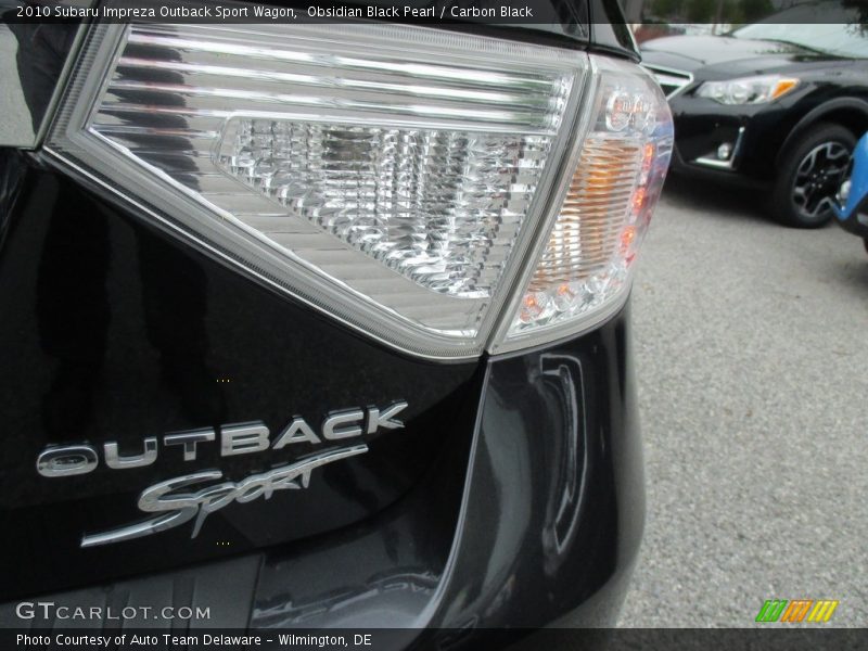 Obsidian Black Pearl / Carbon Black 2010 Subaru Impreza Outback Sport Wagon