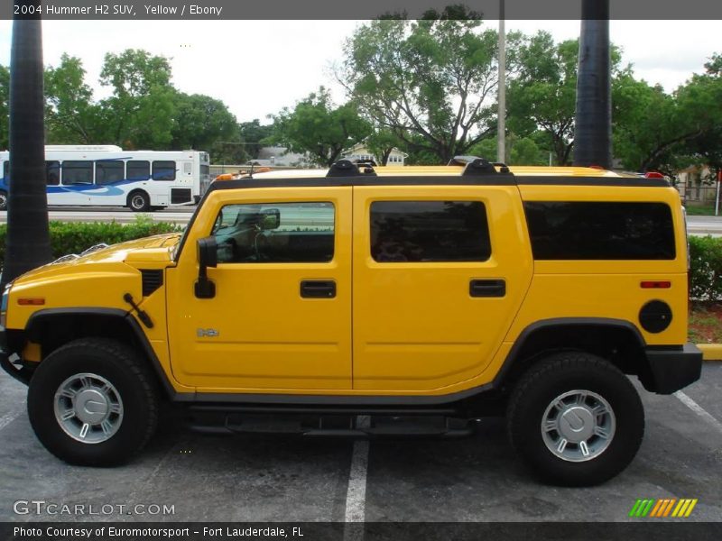 Yellow / Ebony 2004 Hummer H2 SUV