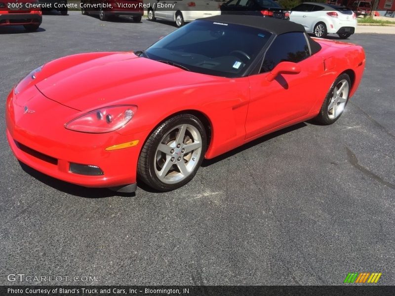 Victory Red / Ebony 2005 Chevrolet Corvette Convertible