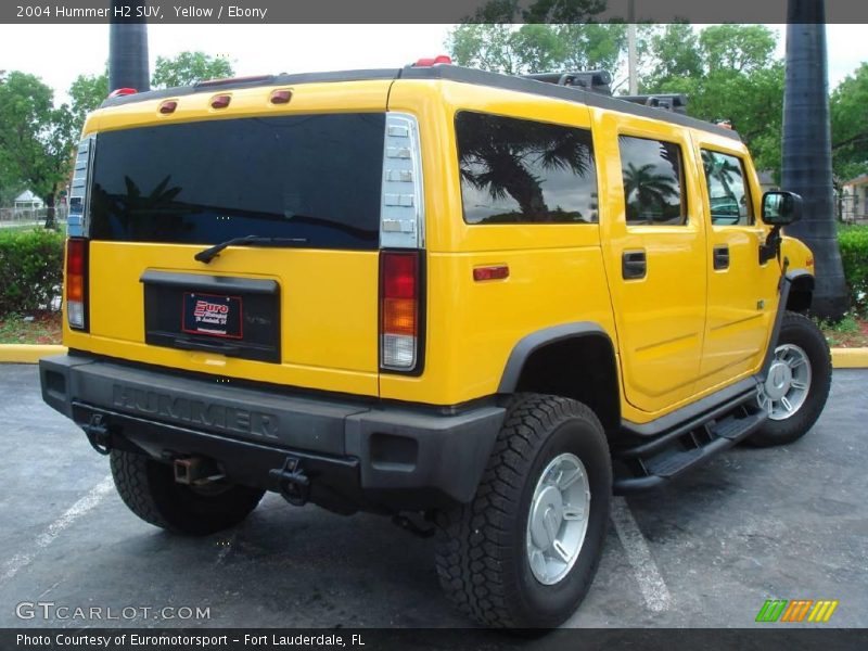 Yellow / Ebony 2004 Hummer H2 SUV