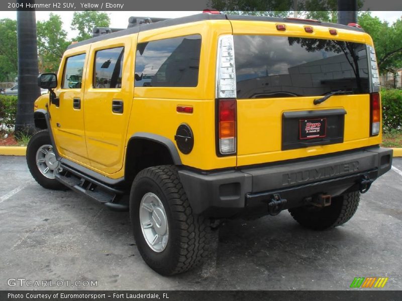Yellow / Ebony 2004 Hummer H2 SUV