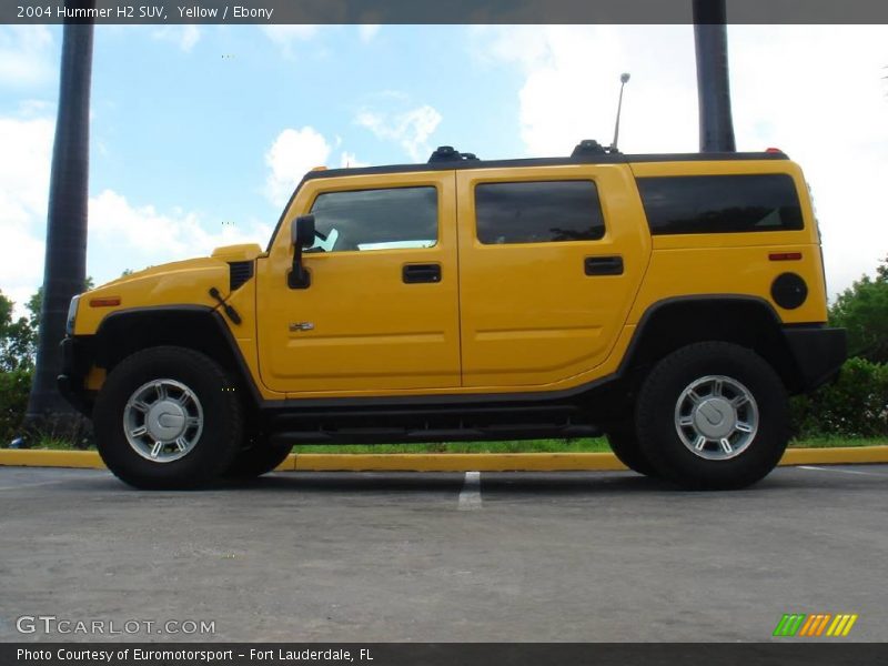 Yellow / Ebony 2004 Hummer H2 SUV