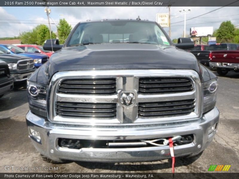 Maximum Steel Metallic / Black/Diesel Gray 2016 Ram 2500 Power Wagon Crew Cab 4x4