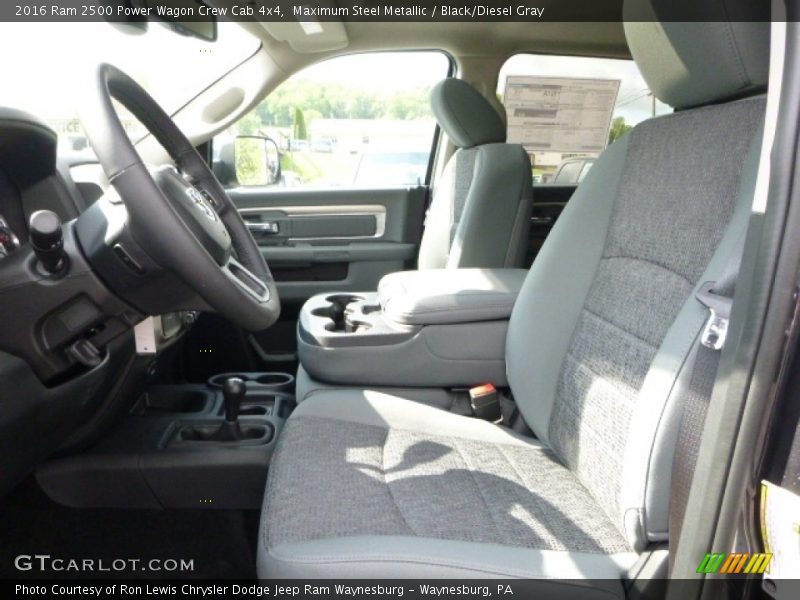Maximum Steel Metallic / Black/Diesel Gray 2016 Ram 2500 Power Wagon Crew Cab 4x4