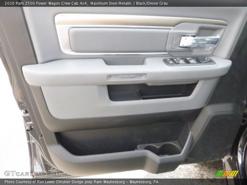 Maximum Steel Metallic / Black/Diesel Gray 2016 Ram 2500 Power Wagon Crew Cab 4x4