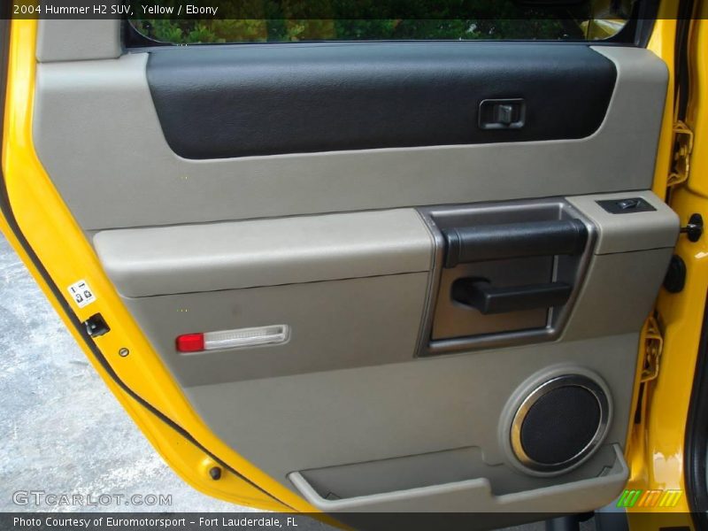 Yellow / Ebony 2004 Hummer H2 SUV