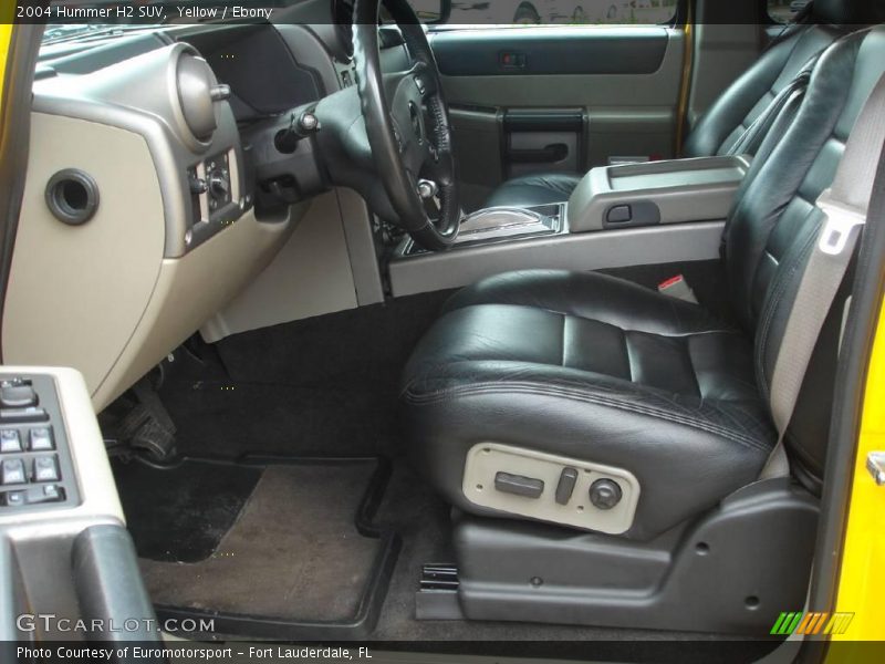 Yellow / Ebony 2004 Hummer H2 SUV
