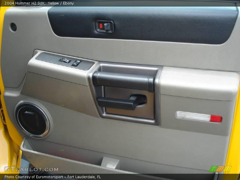 Yellow / Ebony 2004 Hummer H2 SUV