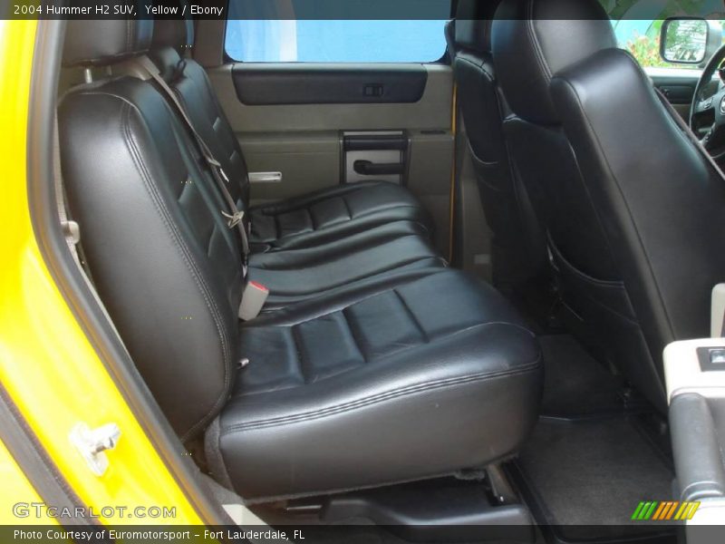 Yellow / Ebony 2004 Hummer H2 SUV