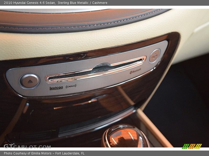 Sterling Blue Metallic / Cashmere 2010 Hyundai Genesis 4.6 Sedan