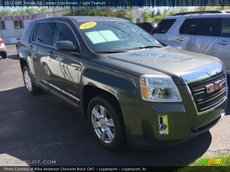 Ashen Gray Metallic / Light Titanium 2013 GMC Terrain SLE