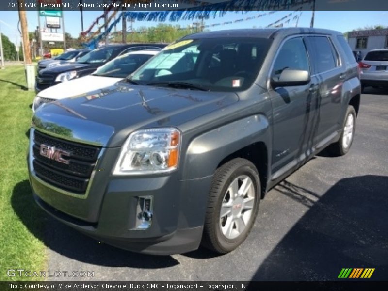 Ashen Gray Metallic / Light Titanium 2013 GMC Terrain SLE