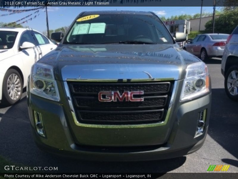 Ashen Gray Metallic / Light Titanium 2013 GMC Terrain SLE