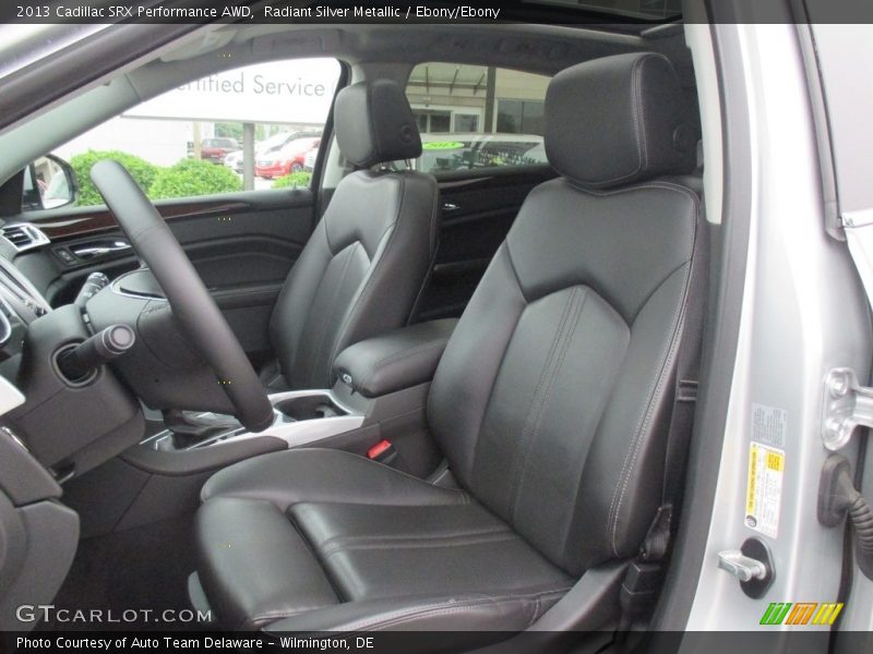 Radiant Silver Metallic / Ebony/Ebony 2013 Cadillac SRX Performance AWD