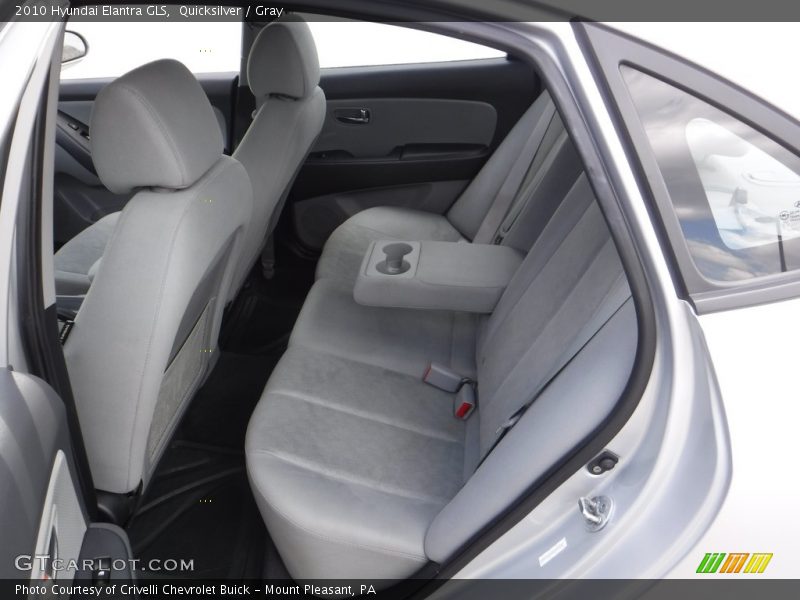 Quicksilver / Gray 2010 Hyundai Elantra GLS