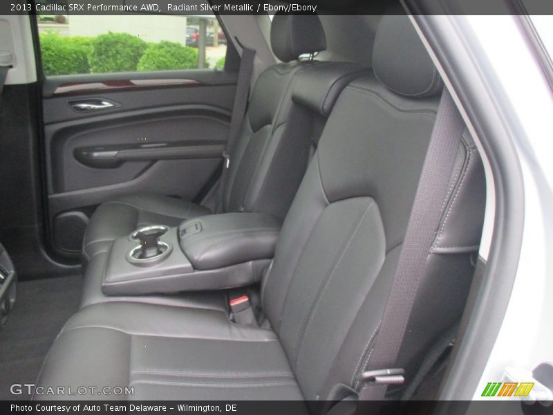 Radiant Silver Metallic / Ebony/Ebony 2013 Cadillac SRX Performance AWD