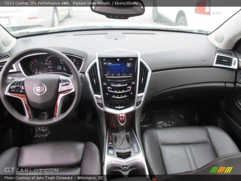 Radiant Silver Metallic / Ebony/Ebony 2013 Cadillac SRX Performance AWD