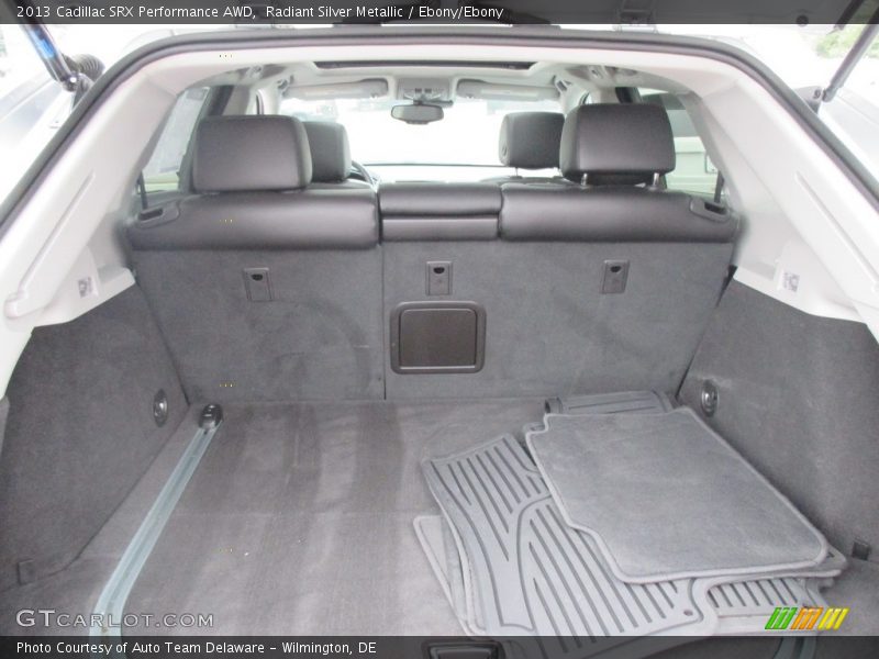 Radiant Silver Metallic / Ebony/Ebony 2013 Cadillac SRX Performance AWD