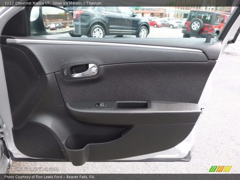 Silver Ice Metallic / Titanium 2012 Chevrolet Malibu LT