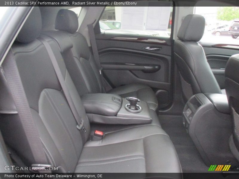 Radiant Silver Metallic / Ebony/Ebony 2013 Cadillac SRX Performance AWD