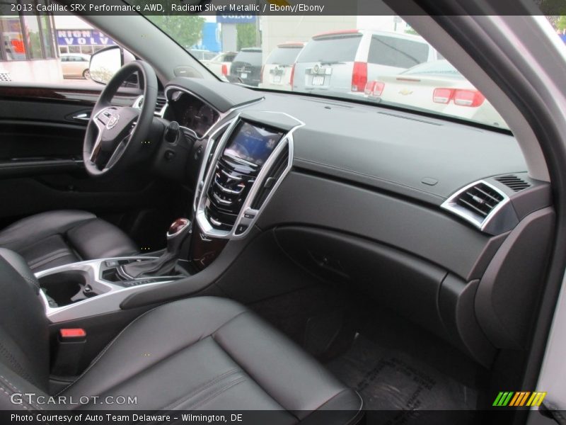Radiant Silver Metallic / Ebony/Ebony 2013 Cadillac SRX Performance AWD