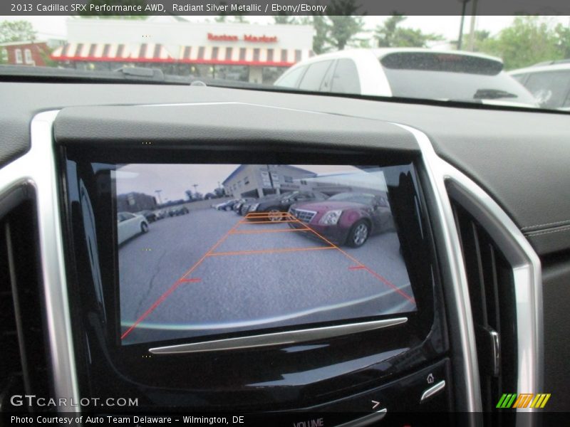 Radiant Silver Metallic / Ebony/Ebony 2013 Cadillac SRX Performance AWD