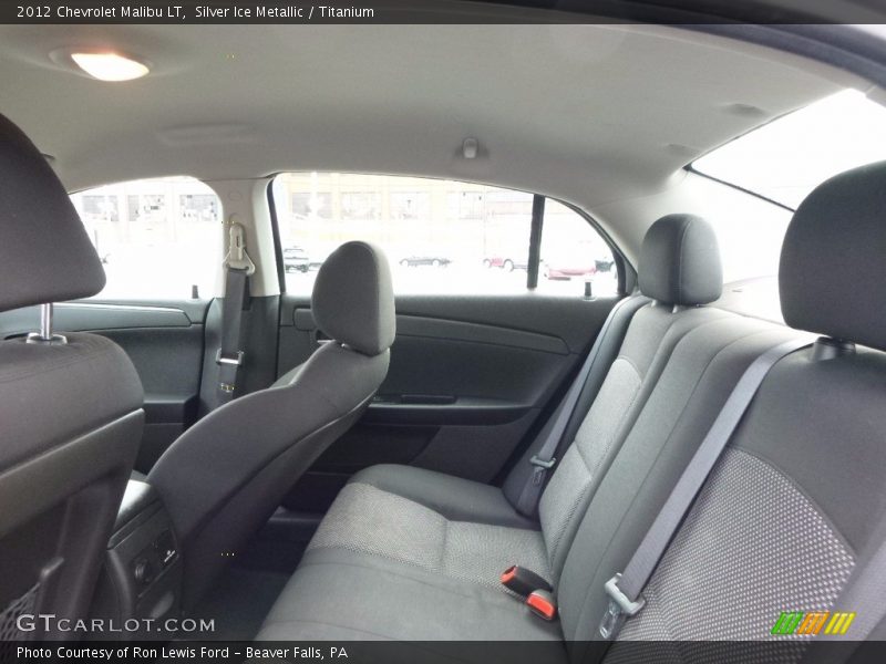 Silver Ice Metallic / Titanium 2012 Chevrolet Malibu LT
