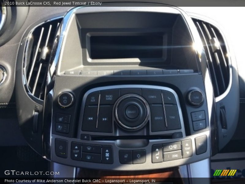 Red Jewel Tintcoat / Ebony 2010 Buick LaCrosse CXS