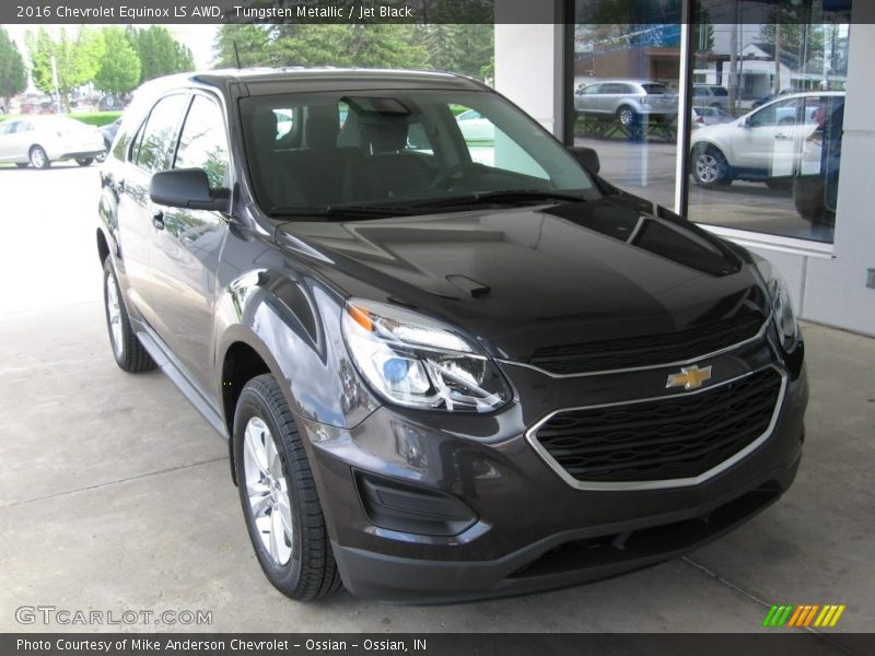 Tungsten Metallic / Jet Black 2016 Chevrolet Equinox LS AWD