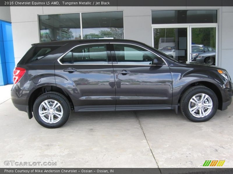Tungsten Metallic / Jet Black 2016 Chevrolet Equinox LS AWD