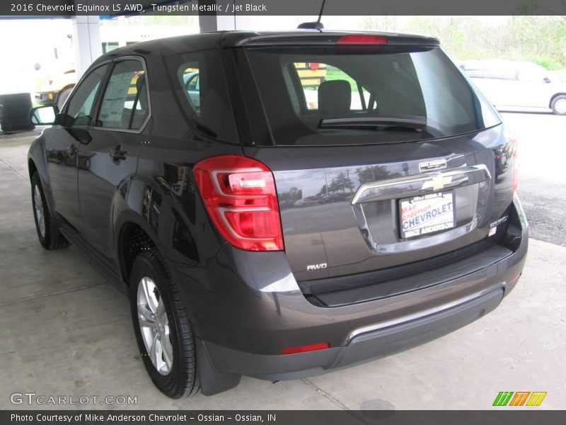 Tungsten Metallic / Jet Black 2016 Chevrolet Equinox LS AWD