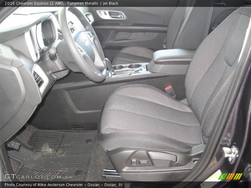 Tungsten Metallic / Jet Black 2016 Chevrolet Equinox LS AWD
