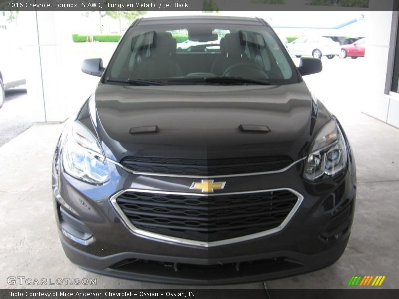 Tungsten Metallic / Jet Black 2016 Chevrolet Equinox LS AWD