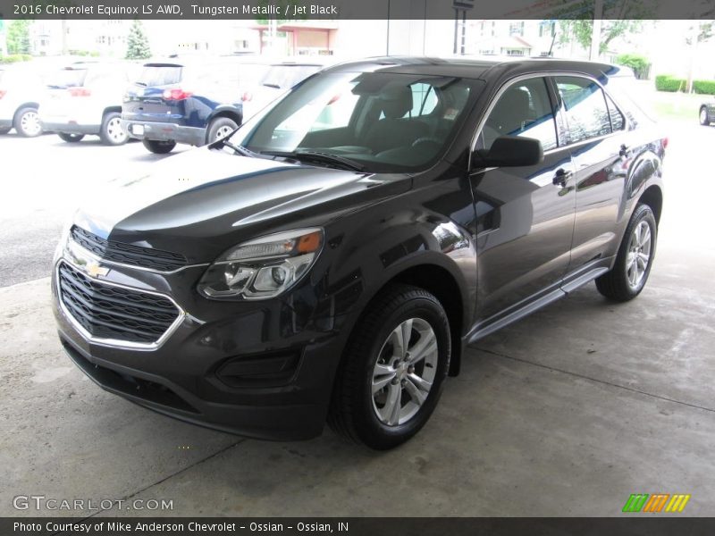 Tungsten Metallic / Jet Black 2016 Chevrolet Equinox LS AWD