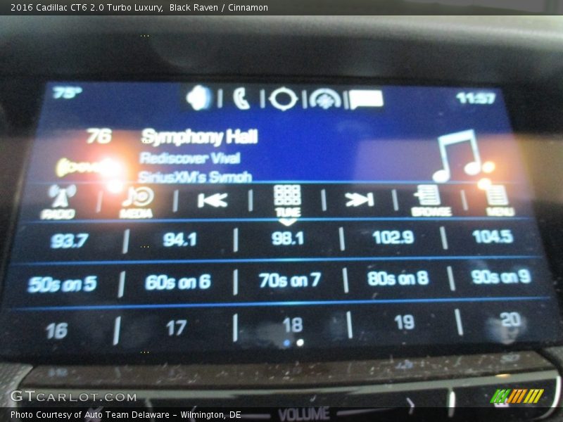 Black Raven / Cinnamon 2016 Cadillac CT6 2.0 Turbo Luxury