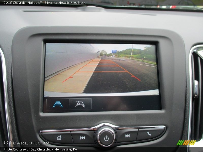 Silver Ice Metallic / Jet Black 2016 Chevrolet Malibu LT