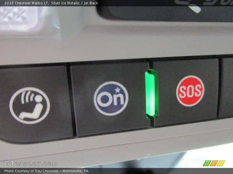 Silver Ice Metallic / Jet Black 2016 Chevrolet Malibu LT
