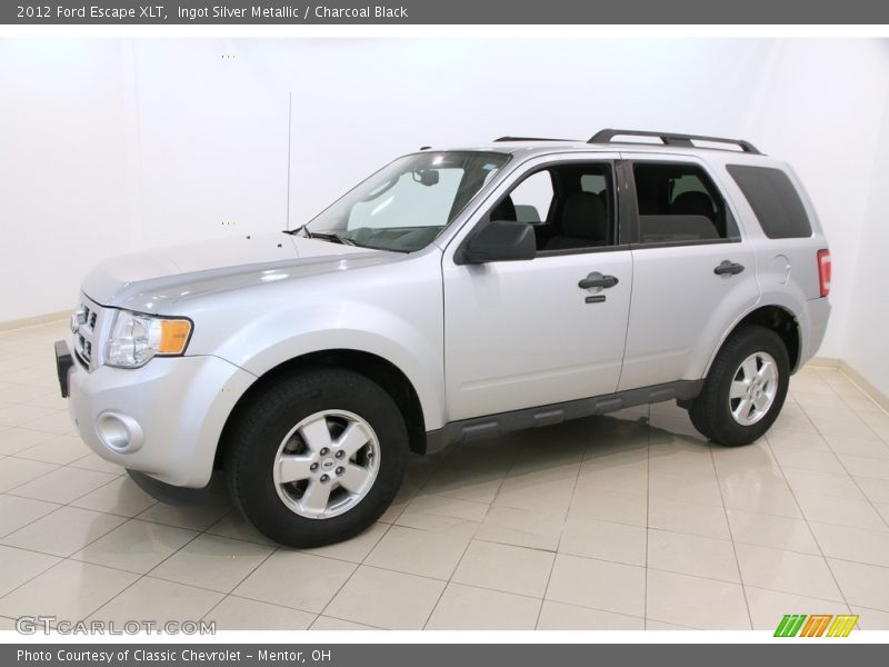 Ingot Silver Metallic / Charcoal Black 2012 Ford Escape XLT