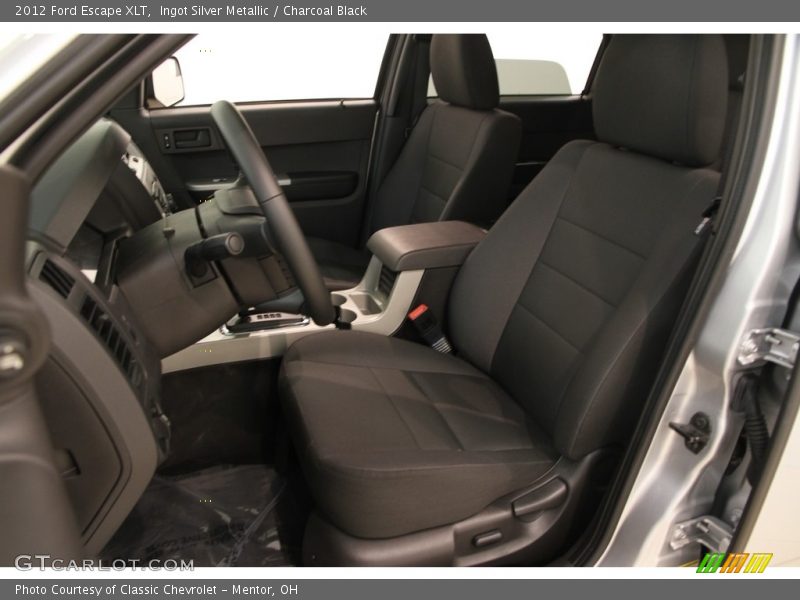 Ingot Silver Metallic / Charcoal Black 2012 Ford Escape XLT