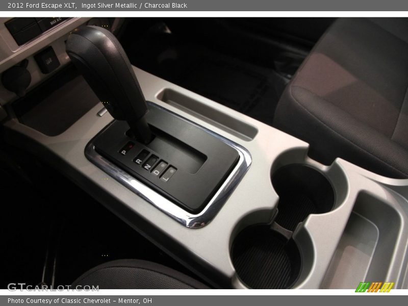 Ingot Silver Metallic / Charcoal Black 2012 Ford Escape XLT