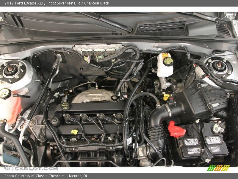 Ingot Silver Metallic / Charcoal Black 2012 Ford Escape XLT