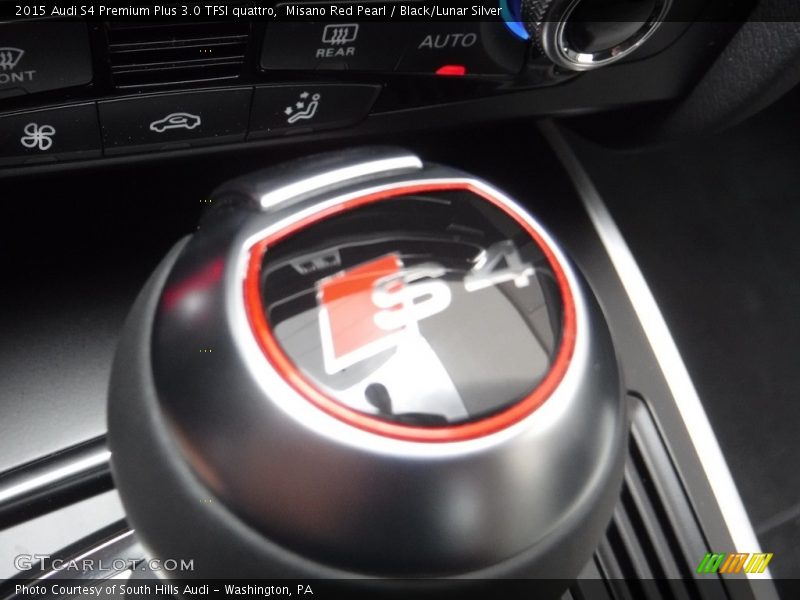 Misano Red Pearl / Black/Lunar Silver 2015 Audi S4 Premium Plus 3.0 TFSI quattro
