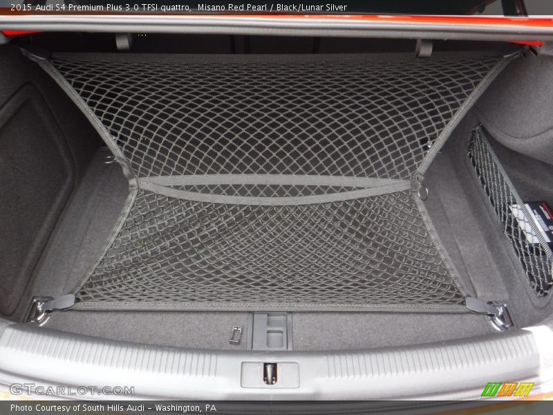 Misano Red Pearl / Black/Lunar Silver 2015 Audi S4 Premium Plus 3.0 TFSI quattro